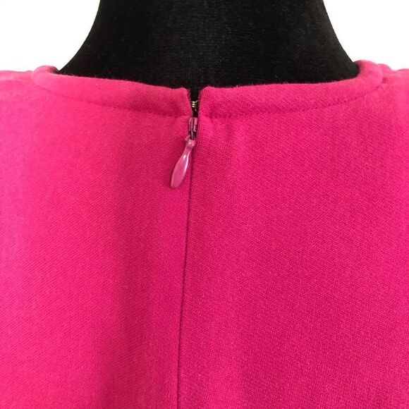 Linda Allard Ellen Tracy Fuschia Pink Dress - 4 - Picture 6 of 6